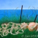 Les bouées du va-et-vient  / Peinture à l'huile