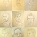 Planche de portraits